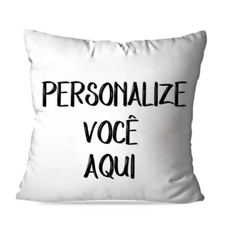 Almofada Personalizada Do Seu Jeito