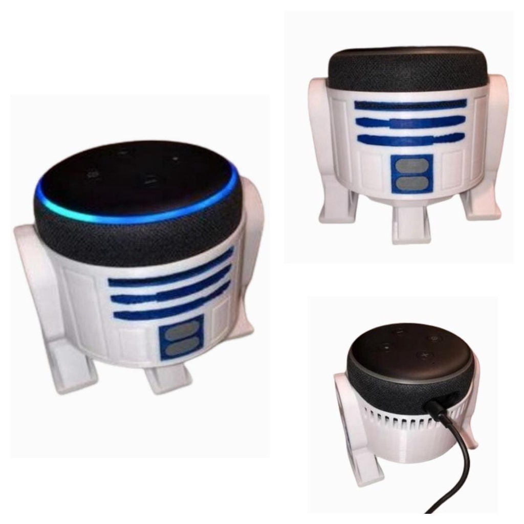 SUPORTE ALEXA R2D2 - 3Decora