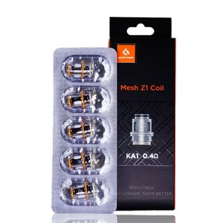 Bobina Coil Reposição Mesh Zeus Z1 Coil GeekVape KA1 0.4 Pack 05 Unidades