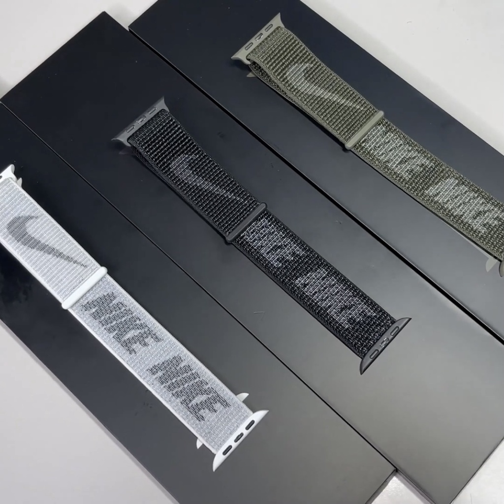 Alça De Nylon Para iwatch Série 8 7 6 5 3 4 2 SE Moda Pulseira casual 49mm 44mm 41mm 45mm 38mm 40mm 42mm 49mm Confortável E Respirável