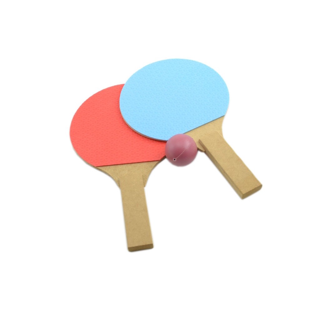 Raquete de Ping Pong Kit para 2 Jogadores e 1 Bola