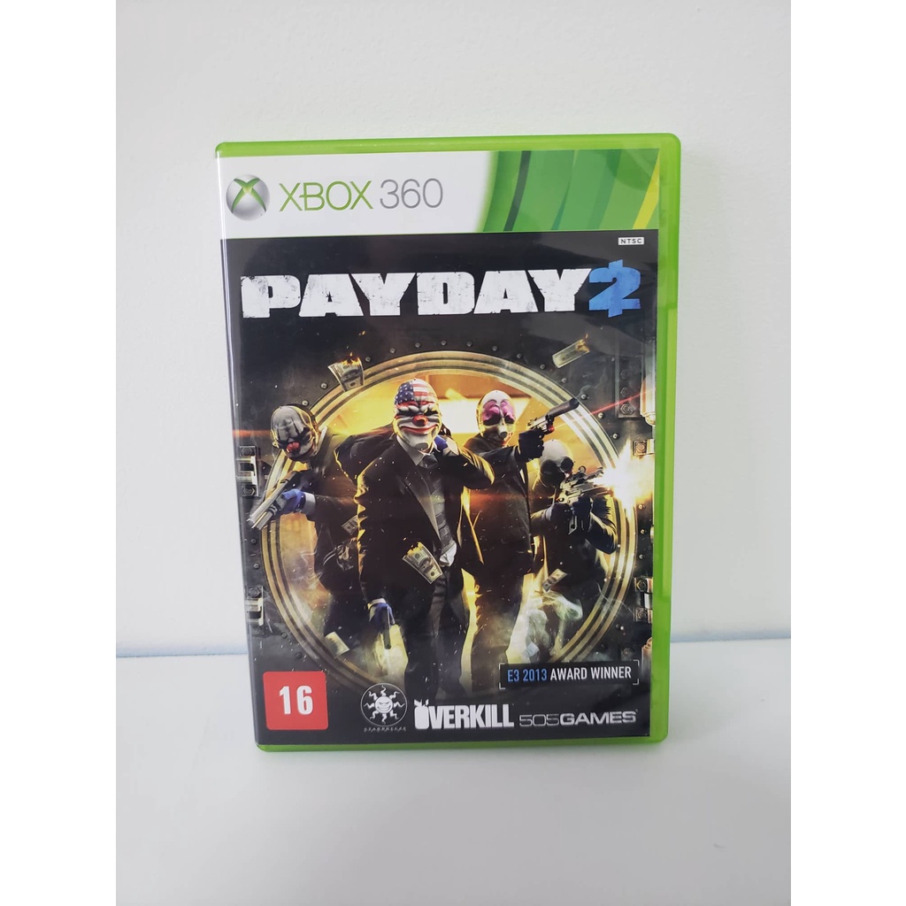 Jogo Payday 2 - Xbox 360 Mídia Física Usado