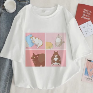 Camiseta Gatinho Kawaii Tumblr Harajuku Aesthetic Unissex