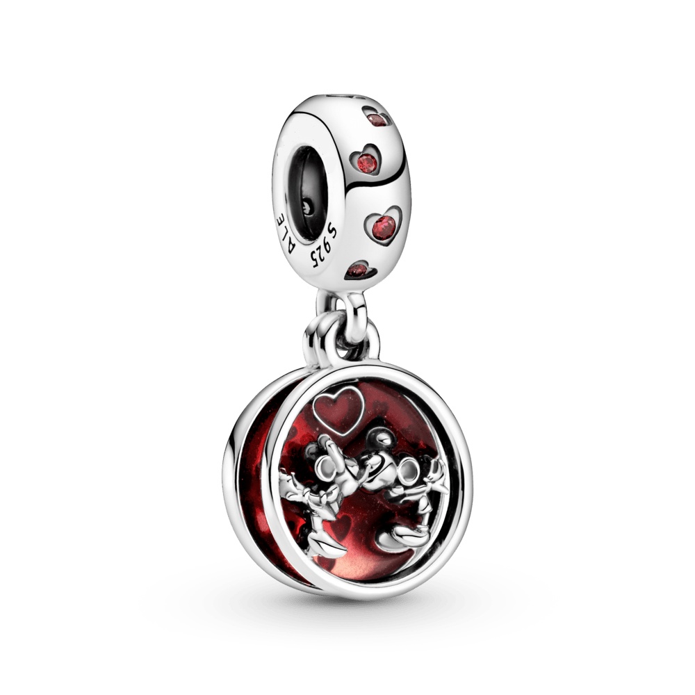 Outlet Pandora glamorous, kiss charm