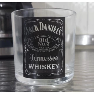Copo de Vidro Personalizado Whisky 265mL Logo Texto