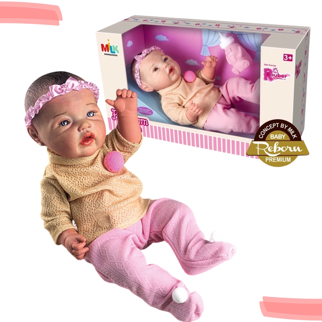 Boneca bebe reborn realista 23 itens menina loira bolsa maternidade  silicone1we