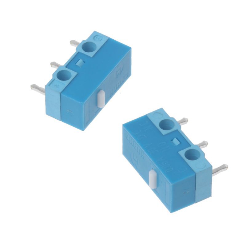 RED 5Pcs Original HUANO White Dot Blue Shell 0.74N Mouse Micro Switch ...