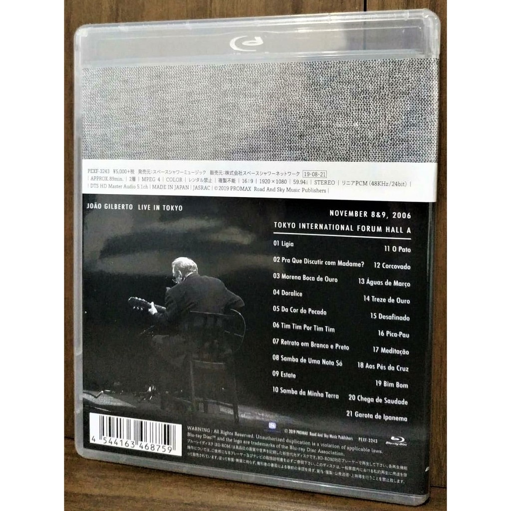 InTokyo  Blu-ray Live 【極美品】Joao Gilberto