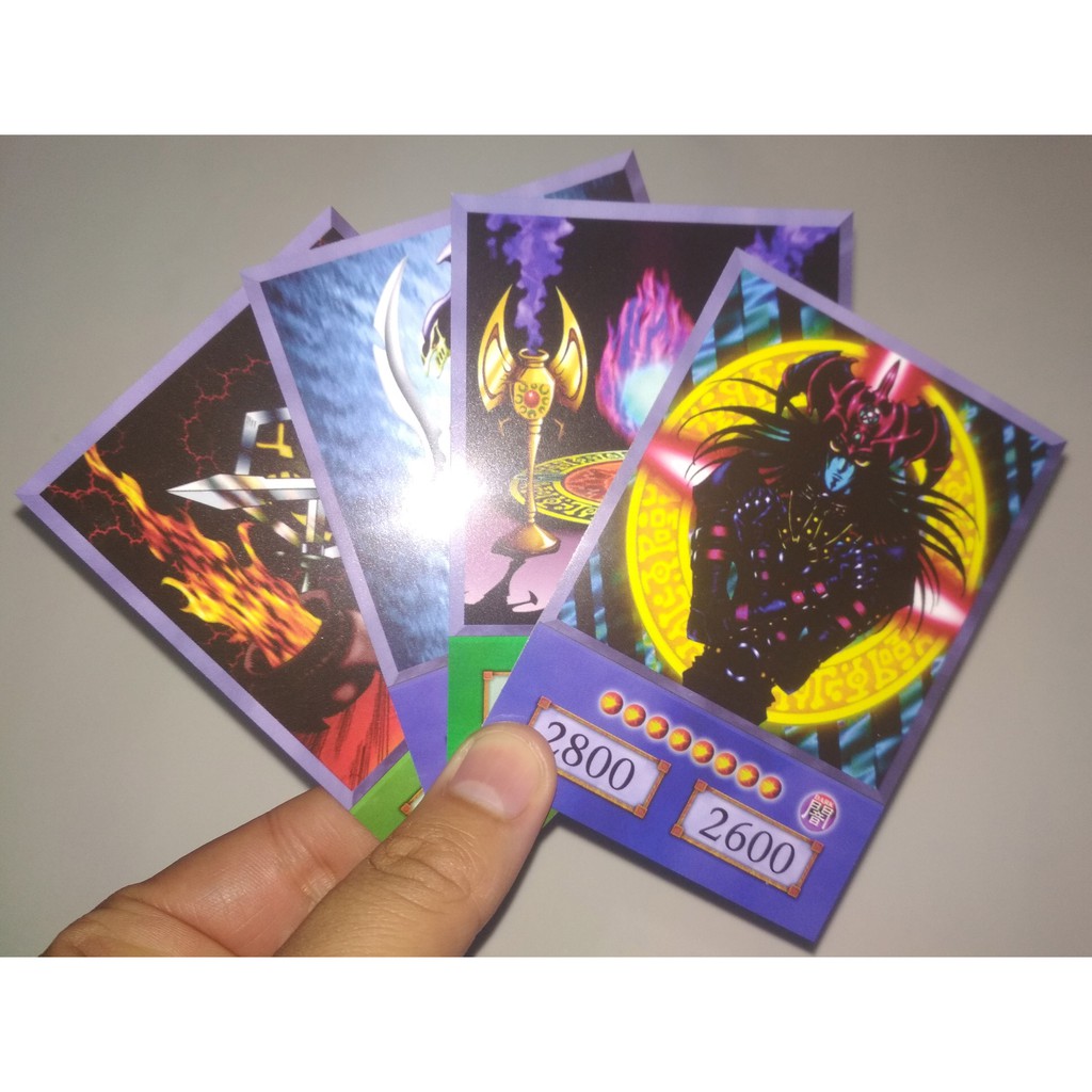 Cartas Yu-Gi-Oh Mago do Caos + ritual + Soldado do lustro negro Versão Anime