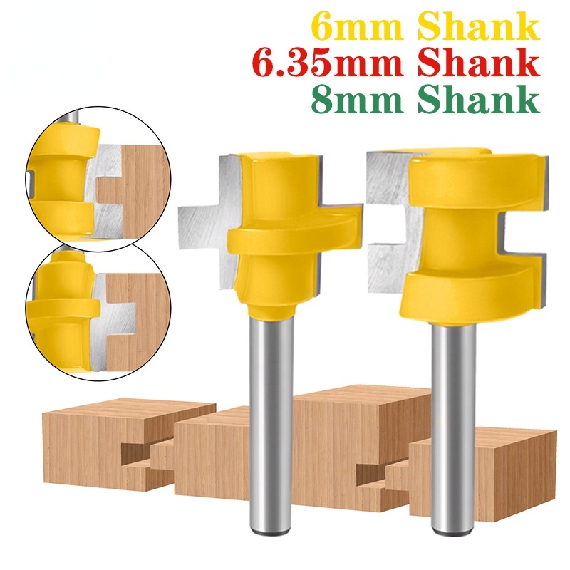 Fresa Para Madeira/Router Bits Quadrado/Tenon/Fresagem De | Shopee Brasil