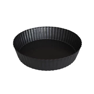 Forma Redonda Fundo Removível Antiaderente Crespa 24 Cm
