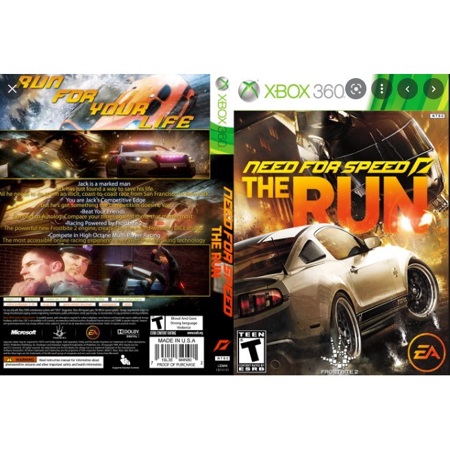 Need for Speed: The Run - Xbox 360