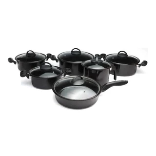 Jogo De Panelas De Ceramica 6 Peças Royale Indução E Cooktop