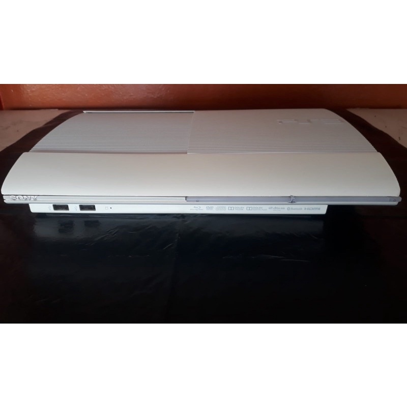 PlayStation 3 Super Slim 500 Gb Branco Seminovo + Jogos Instalados