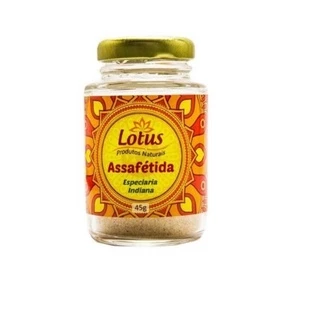 Assafétida Hing 45g Lotus Tempero Indiano