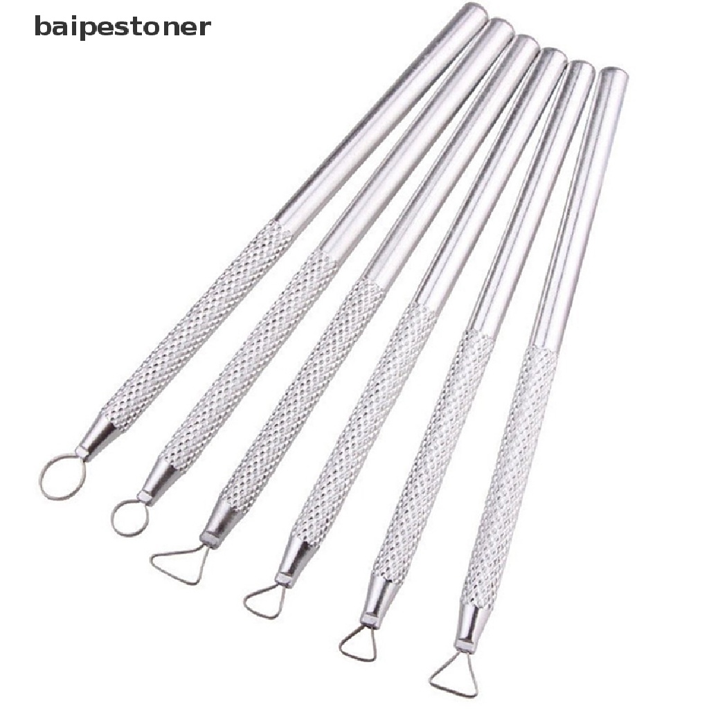 6 Peças Conjunto De Ferramentas Para Escultura De Cerâmica Em Argila/Polímero/Ferramenta Esculpir Arte Artesanato