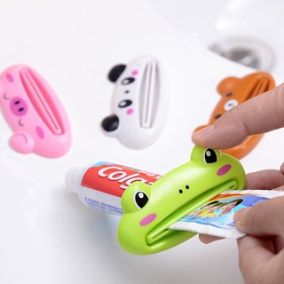 Dispenser Espremedor De Pasta De Dente Formato De Desenho Animado Rotação Para Banheiro/Dentes/Suporte