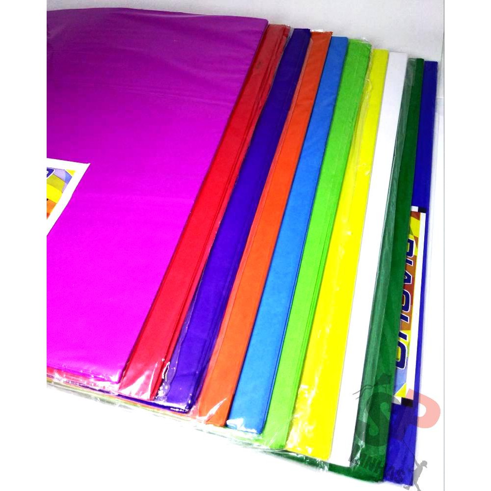 Papel de Seda 40x40 Cores C/100