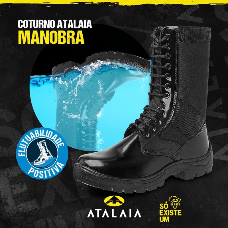 Coturno best sale masculino atalaia