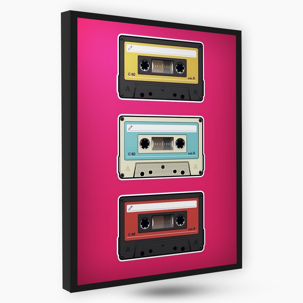 Quadros Decorativo Moderno Linha Gold com Moldura e rápida fixação