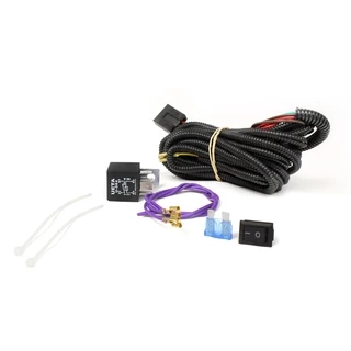 Chicote Elétrico Farol de Milha Universal 12v com Botão e Relê