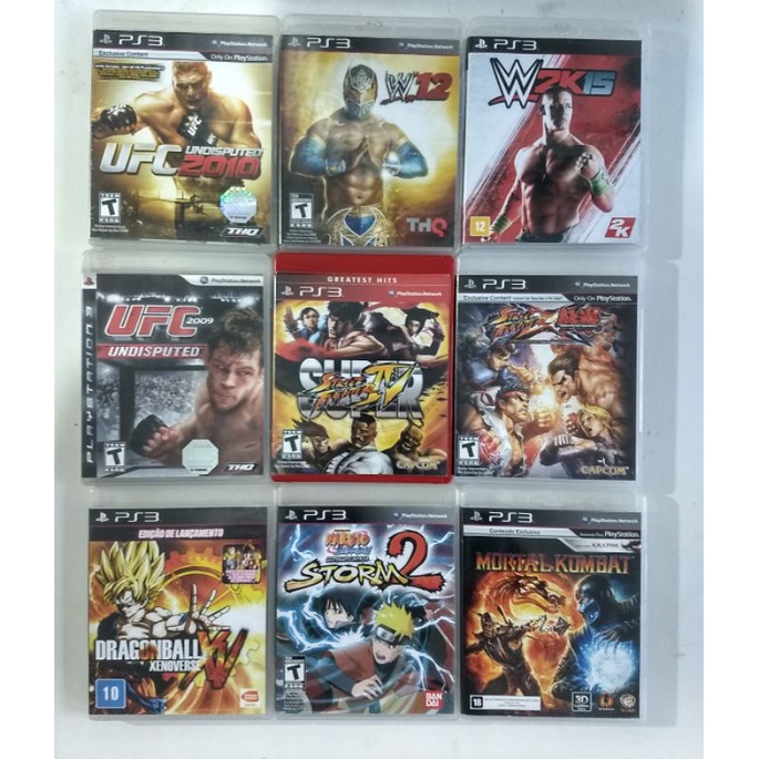 Jogos de luta playstation 3