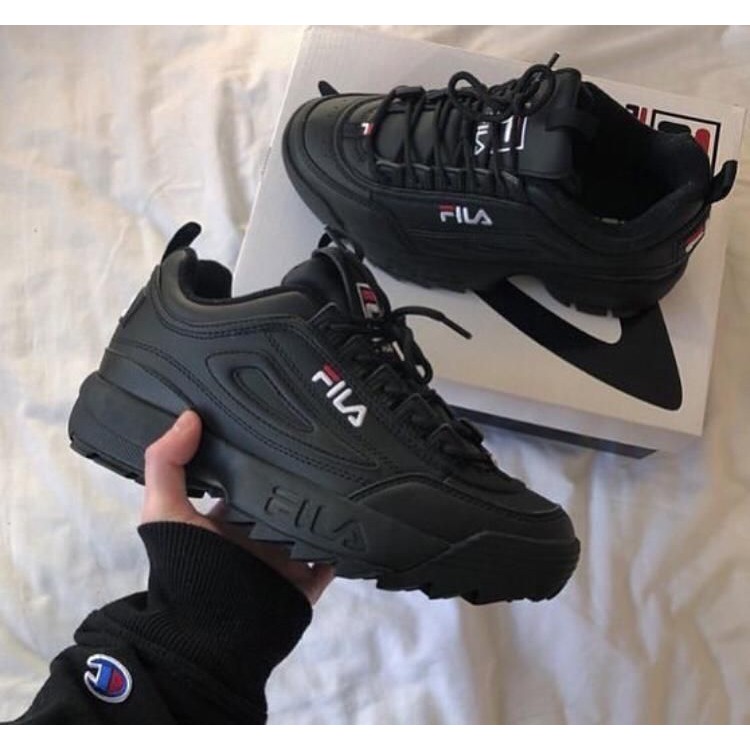 Fila disruptor black sales friday