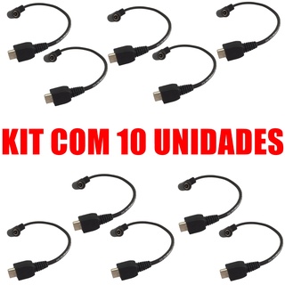 10 Cabos De Energia Máquina Cielo Vx Redecard DC P4 X Mini HDMI