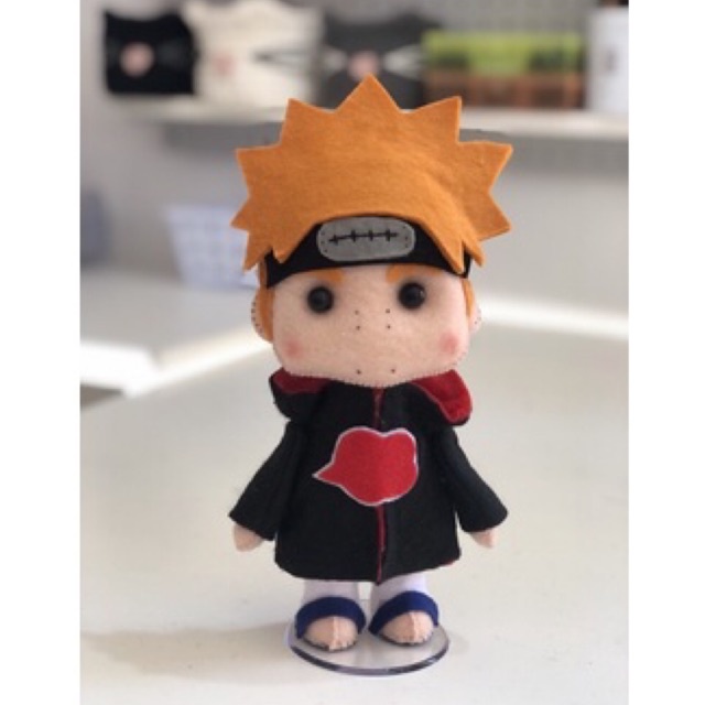 Miniatura Funko Sasuke Uchiha Feltro Anime Naruto