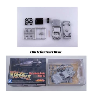 Aoshima Back To The Future Pullback Deloreanfrom PART II1/43