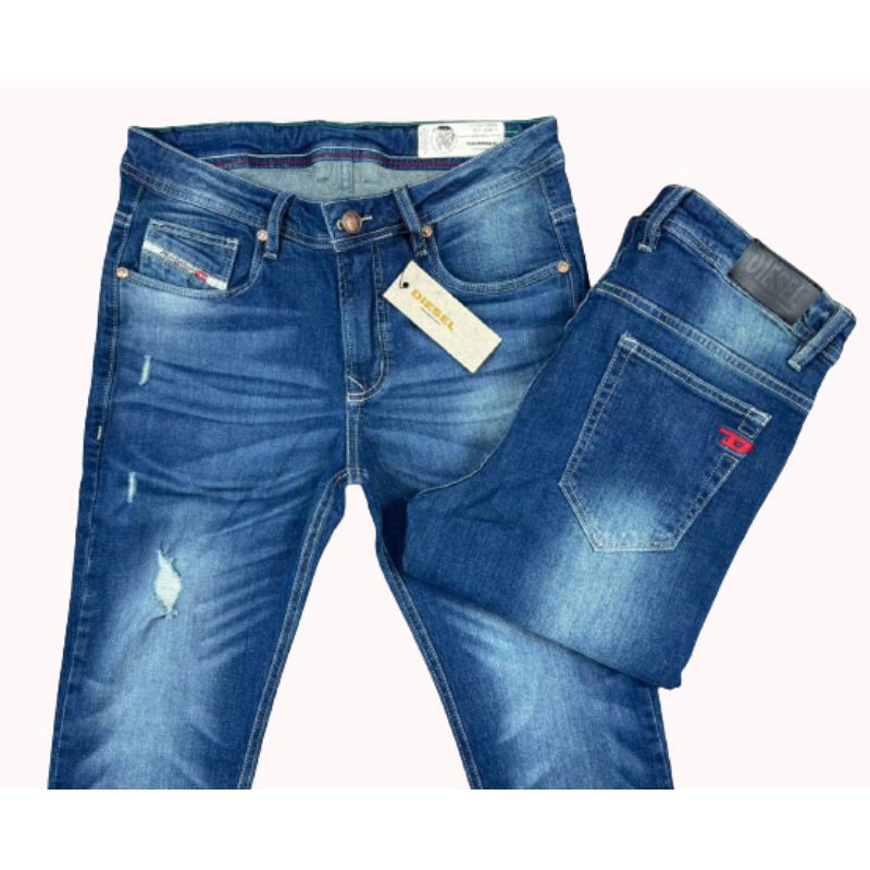 Diesel calça jeans hot sale masculina