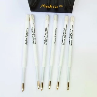 6 Cargas Refil Plást. N115 Preto 1.0 Tipo Parker Da Nukin
