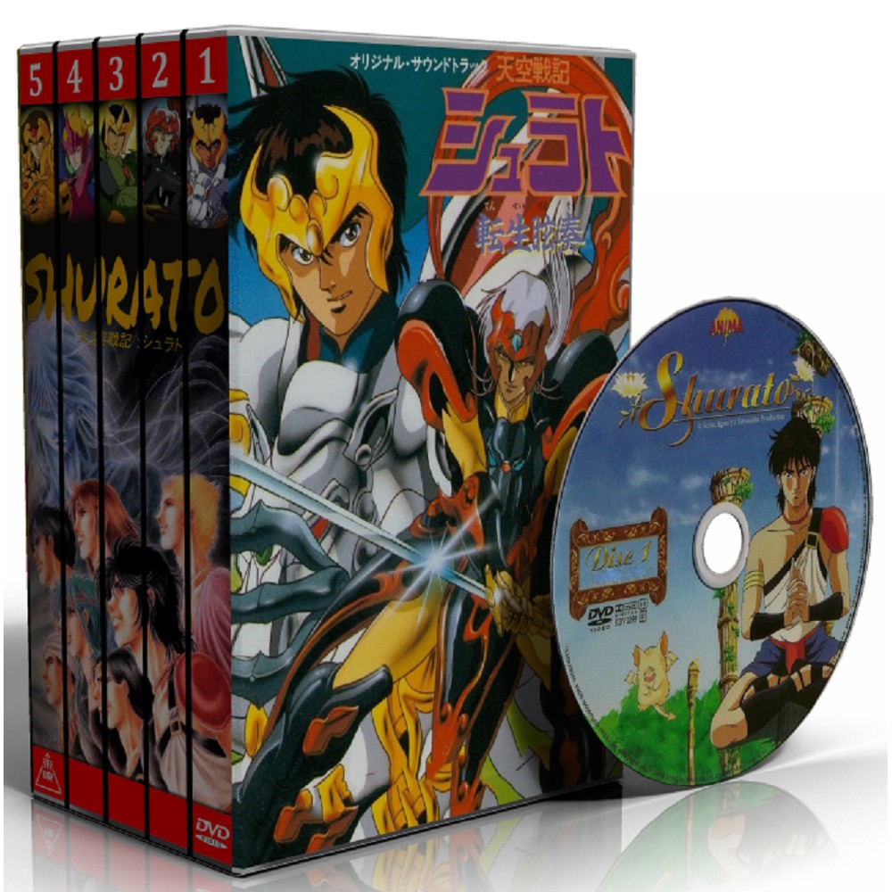 Dvd Shurato - Edição Completa + Ovas