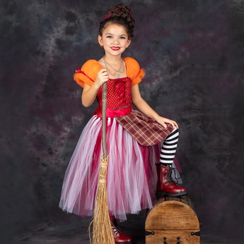 Fantasia Halloween Hocus Pocus Infantil - Festivo Festas