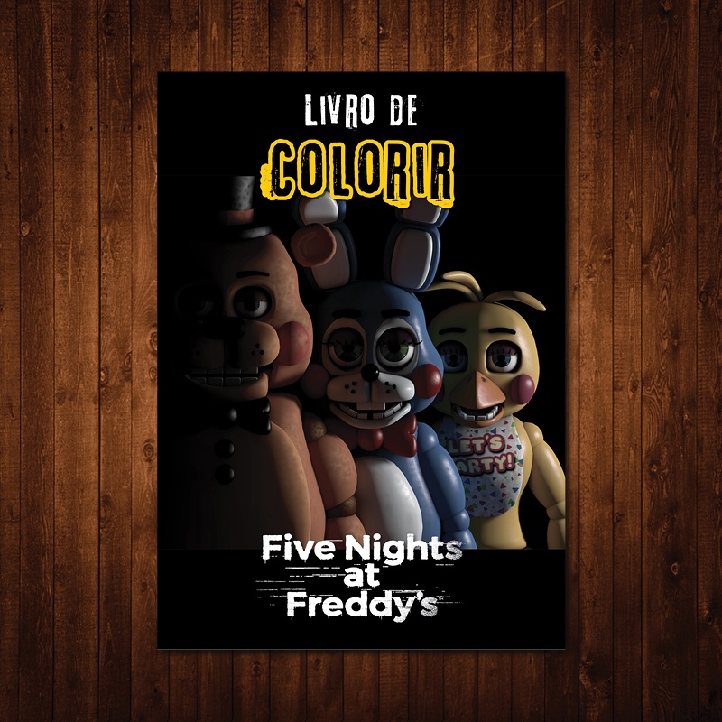 Desenho de Bonnie de Five Nights at Freddys (FNAF) para colorir