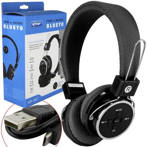 Fone de Ouido Headset Sem Fio Bluetooth Celular Pc Notebook tablet com  Microfone Musicas Gamer Jogos - PRIME - Headphone Bluetooth - Magazine Luiza