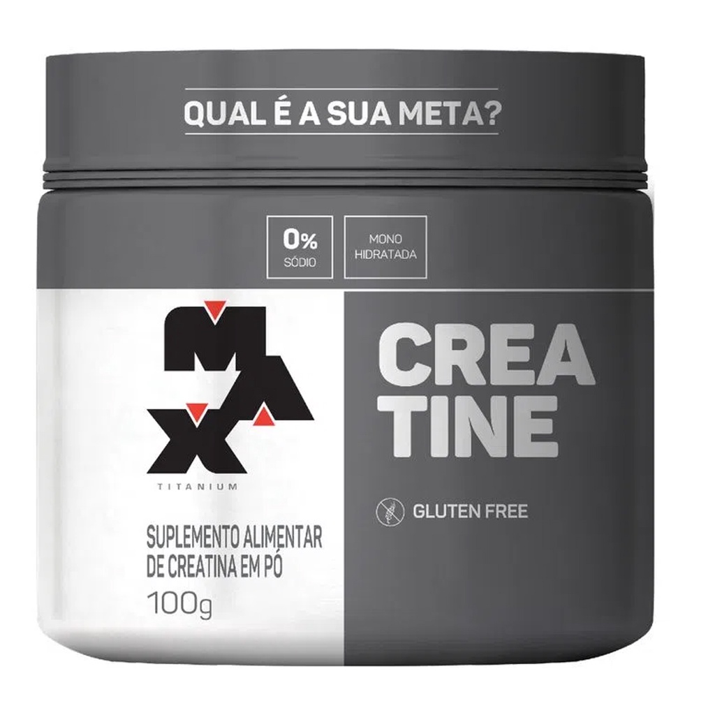 Creatina Monohidratada 100g - Max Titanium