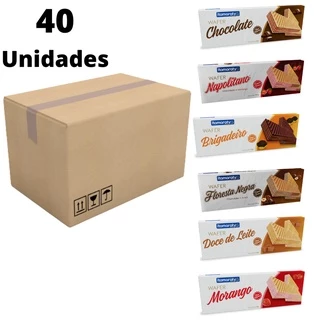 Cx Biscoito Wafer Itamaraty (40 unidades na caixa)