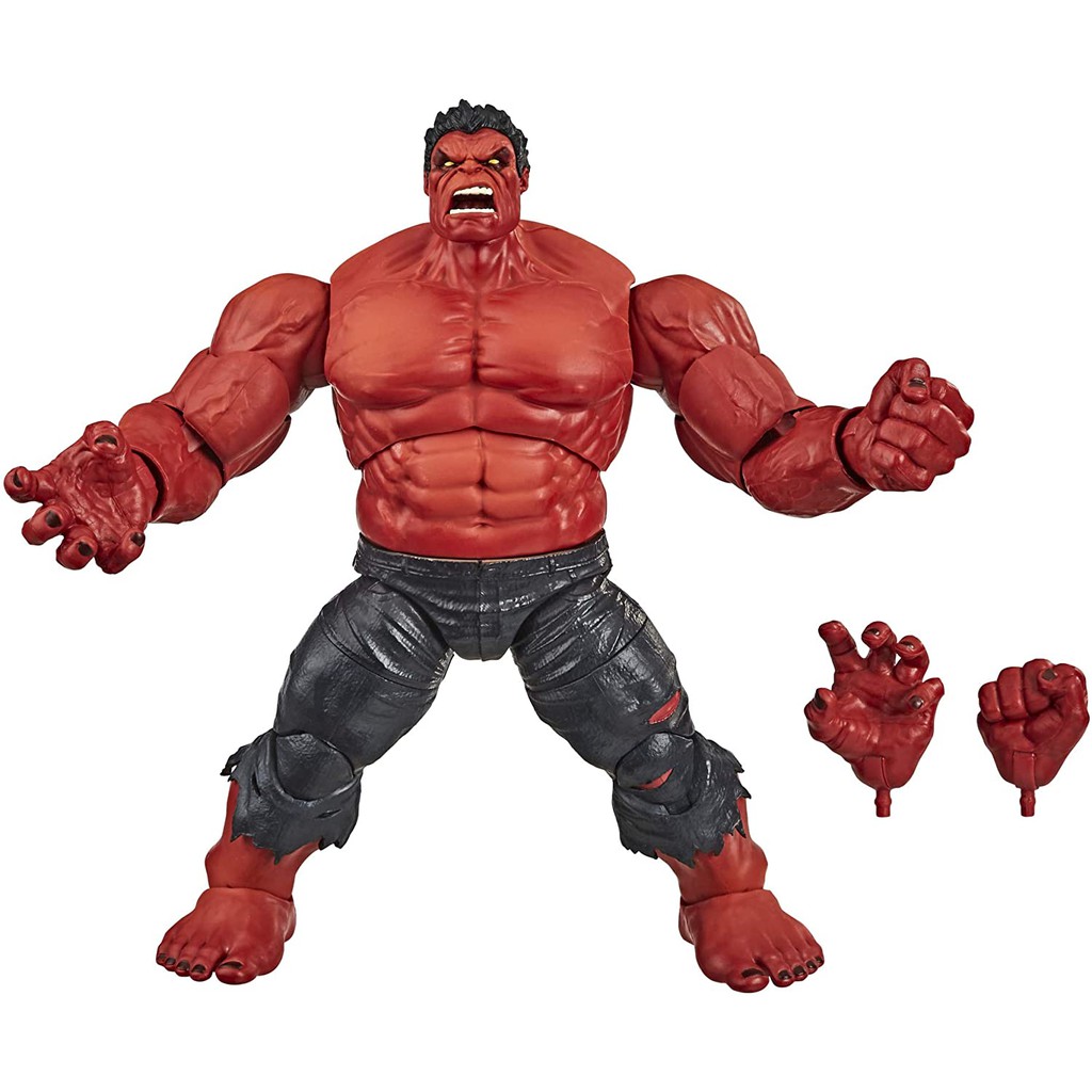 Boneco Hulk Vermelho Marvel Legends Vingadores + Brinde!!!