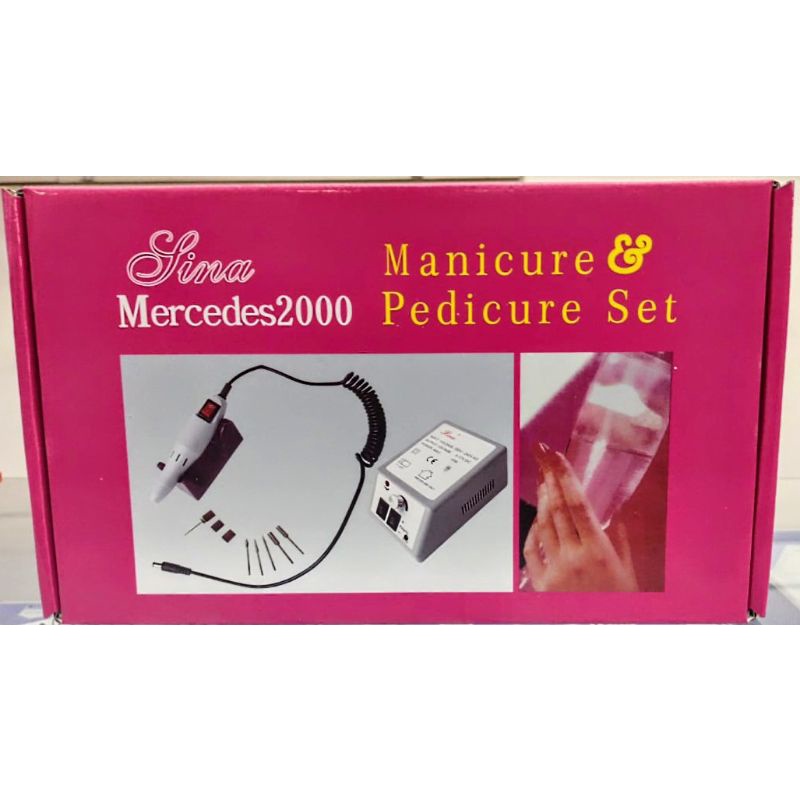 Mercedes 2000 Manicure e Pedicure Set | Shopee Brasil