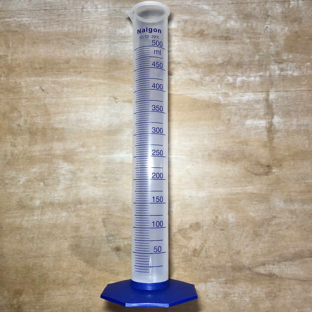 Proveta Graduada de Plástico 500ml - Escorrega o Preço