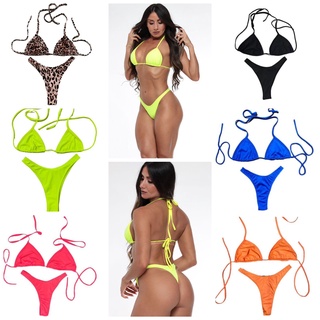 Kit 03 biquínis Asa Delta Várias Cores e Neon Atacado Promoção