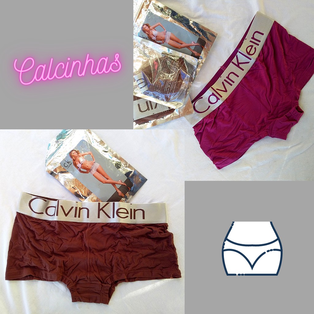 Calcinha cueca feminina Tam M - NOVAS | Shopee Brasil