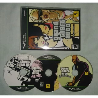 GTA TRILOGY PARA PC (midia física)