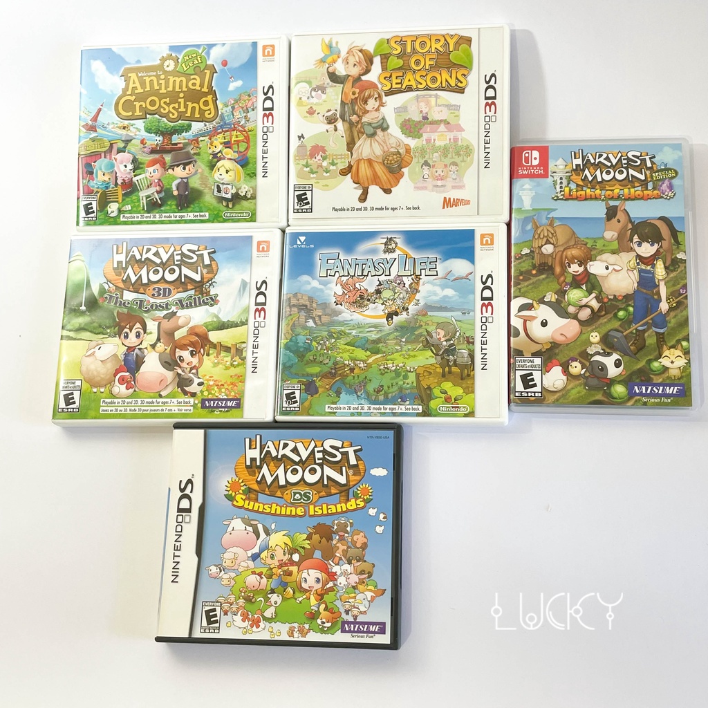 Harvest Moon: The Lost Valley, Jogos para a Nintendo 3DS