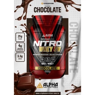 Whey Protein Nitro 3W 907g - Alpha nutrition
