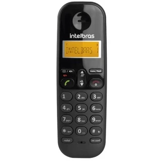 Telefone sem fio com display luminoso preto TS3110, Modelo 4123110