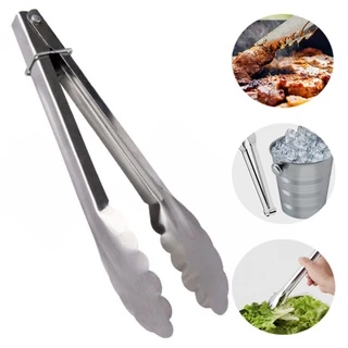 Pegador INOX para Churrasco, Salada, Macarrão e Gelo 22cm