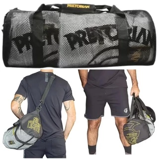 Bolsa Mochila De Treino Muay Thai Boxe Jiujitsu Academia Crossfit Pretorian