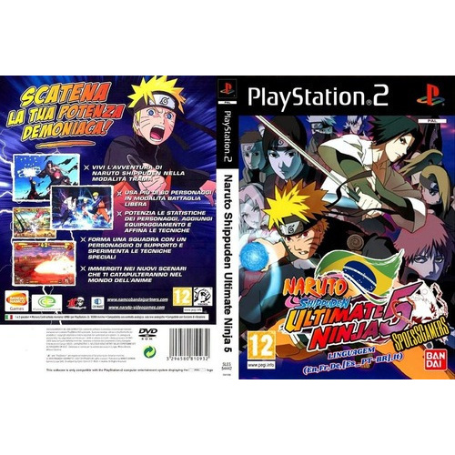 Naruto Shippuden 4 E 5 Ps2 Coleção (3 Dvd) Patch Me Pt-br - Escorrega o  Preço